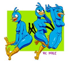 angry_birds bird blue breasts female furry the_blues_(angry_birds) triplets uff vic_holle yayamijoya