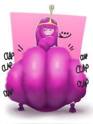 1girls adventure_time ass back_view female female_only gigantic_ass huge_ass princess_bubblegum thedeathcrow05 tight_clothing