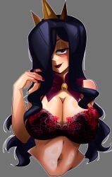 bra milf queen_nancy skullgirls vicdezart