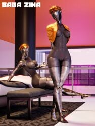 2girls 3d android atomic_heart ballerina big_breasts big_thighs blonde_hair breasts crown_braid curvaceous curvy curvy_figure cyborg cyborg_girl ekaterina_nechayeva female focus_entertainment gynoid hips hourglass_figure huge_ass huge_breasts large_breasts left_(atomic_heart) legs mature mature_female metallic_body mundfish right_(atomic_heart) russian russian_girl the_twins_(atomic_heart) thick thick_hips thick_legs thick_thighs thighs voluptuous voluptuous_female waist wide_hips zina_(artist)