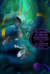 absurd_res bodily_fluids coiled_up coiling coiling_another coiling_around_body cum cum_from_nose cum_in_mouth cum_in_nose cum_inside cumshot ejaculation genital_fluids halfpricesouls hi_res levi_(halfpricesouls) tongue zoro_(halfpricesouls)