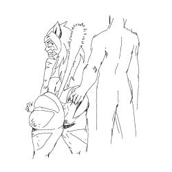 1boy 1girls anus_visible_through_clothes ass ass ass_focus ass_grab big_ass big_butt butt_focus butt_grab cat_ears cat_tail catra faceless_character faceless_male fat_ass fat_butt gritted_teeth gritting_teeth putricia ripped_clothing ripped_pants she-ra_and_the_princesses_of_power shocked spread_ass spread_butt spreading_ass spreading_cheeks suprised tail