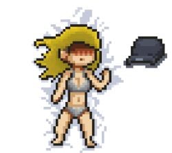 1girls 2d 2d_(artwork) 2d_artwork blonde_female blonde_hair blonde_hair_female brush clothed clothed_female clothes clothing dead_ahead female female_focus female_only hair hat long_hair military military_cap military_girl on_bed pixel pixel_(artwork) pixel_art pixelated seductive seductive_pose shy sonya_(dead_ahead) white_background white_skinned_female young young_female younger_female