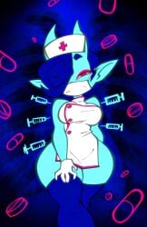 absurd_res ai_upscaled amy_(jek_korpen) jek_korpen nurse nurse_uniform this_isn’t_low_quality
