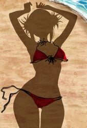 1girls absolutely_nothing_on absurdres barefoot beach beach_background beach_nudity bikini boku_no_hero_academia breasts completely_naked completely_nude completely_nude_female dressed_shadow_(meme) female female_only fully_naked fully_nude hair_bun highres himiko_toga implied_nudity medium_breasts multiple_girls my_hero_academia naked naked_female nude nude_female ocean outdoors public_indecency public_nudity red_bikini self_exposure solo solo_female swimsuit swimwear swimwear_removed tagme toga_himiko uncensored unworn_bikini zd_(pixiv6210083)