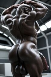 ai_generated balls furrypornaddiction halo male penis sangheili sweaty