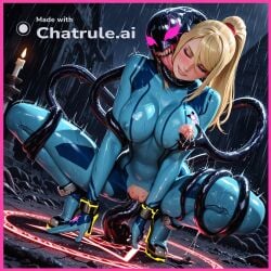 1girl 8k absurd_res ai_assisted ai_generated arched_back beautiful black_stocking blonde_hair blue_eyes blurry_background blush cemetery chains close_up cowboy_shot crying dark_atmosphere depth_of_field drunk dutch_angle dynamic_angle electricity evil eyes_closed face_focus fantasy fucked glowing grabbing_face groping hair_pulled hands_tied hardcore hardcore_sex heels hi_res high_detail high_heels high_res highres hires illustration lactating large_breast leaning_forward leg_raised legs_open lesbian lesbian_kiss licking_breast licking_neck licking_nipples light_particles lights_off lipstick long_hair looking_back_at_viewer make_up medium_breast metroid mole_under_mouth samus_aran zero_suit