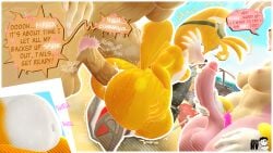 amy_rose anal anal_sex announcing_orgasm anthro anus ass athletic athletic_gynomorph athletic_intersex balls bat big_balls big_breasts big_butt big_penis blush bodily_fluids breasts breath canid canine clothing crouching cum cum_in_ass cum_inside dominant dominant_gynomorph dominant_intersex eulipotyphlan eyewear eyewear_on_head faceless_character footwear fox futanari genital_fluids genitals goggles goggles_on_head group gynomorph half-closed_eyes hand_on_penis hedgehog hi_res highv0ltage image_bubble inflation intersex intersex/male larger_gynomorph larger_intersex looking_back male mammal miles_prower miles_tails_prower moan motion_lines narrowed_eyes penetration penis pubes puffy_anus red_fox rouge_the_bat sega shoes size_difference smaller_male sonic_(series) sonic_the_hedgehog_(series) sound_effects spank_marks speech_bubble submissive submissive_male sweat sweatdrop swelling tails tails_the_fox thick_thighs toolbox tools trio true_fox warfare_amy warfare_rouge wrench