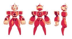 air_vent back_view belt belt_buckle gem gem_on_chest gemstone gold gold_(metal) gravity_circuit joints kai_(gravity_circuit) large_thighs leaf_hair_ornament male male_only male_protagonist mask mouthless mouthless_male ninja ninja_mask no_pupils official_art reference_sheet robot robot_boy robot_humanoid robot_joints robot_only shoulder_pads side_view stubby_feet stubs thighs thighs_large tiny_waist white_background