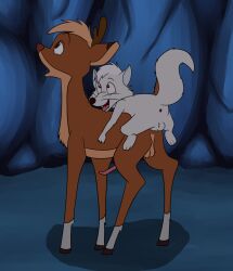 2023 3_toes albino all_fours anal anal_sex animal_genitalia animal_penis antlers anus arctic_fox ass balls balls_deep belly black_ear_tips black_nose blonde_hair brown_body brown_eyes brown_fur canid canine cave cave_background cervine cervine_antlers cervine_genitalia cervine_penis cheek_tuft christmas colored comjuke curling_tail deer digital_media_(artwork) dipstick_ears doggy_style duo ear_markings ears_outwards erection facial_tuft feet feral feral_on_feral fetlocks fluffy fluffy_balls fluffy_tail fox from_behind_position fur fuzzy_balls genitals hair head_tuft hi_res holidays hooves horn inside interspecies looking_at_another looking_at_partner male male/male male_feral male_penetrated male_penetrating male_penetrating_male mammal mounting multicolored_ears new_world_deer open_mouth penetration penile penile_penetration penis penis_in_ass pink_penis pivoted_ears quadruped raised_tail red_nose reindeer rudolph_the_red-nosed_reindeer rudolph_the_red-nosed_reindeer:_the_movie sex shadow size_difference slyly small_dom_big_sub smile smiling_at_another smiling_at_partner standing tail tan_balls tan_belly tan_body tan_fur toes tongue tongue_out true_fox tuft two_tone_ears whiskers white_balls white_body white_fur white_sclera