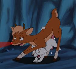 2023 3_toes albino all_fours anal anal_sex animal_genitalia animal_penis antlers arctic_fox ass_up belly big_dom_small_sub black_ear_tips black_nose blonde_hair bodily_fluids brown_body brown_eyes brown_fur canid canine canine_genitalia canine_penis cave cave_background cervine cervine_antlers cervine_genitalia cervine_penis cheek_tuft christmas colored comjuke cum cum_inside cum_while_penetrated curling_tail deer digital_media_(artwork) dipstick_ears doggy_style dominant duo ear_markings ears_outwards ejaculating_while_penetrating ejaculation erection facial_tuft feet feral feral_on_feral fetlocks fluffy fluffy_tail fox from_behind_position fur genital_fluids genitals glistening glistening_nose glowing glowing_nose hair head_tuft hi_res holidays hooves horn illuminated inside interspecies male male/male male_feral male_penetrated male_penetrating male_penetrating_male mammal mounting multicolored_ears new_world_deer open_mouth orgasm penetration penile penile_penetration penis penis_in_ass pink_penis pivoted_ears quadruped raised_tail red_nose reindeer rudolph_the_red-nosed_reindeer rudolph_the_red-nosed_reindeer:_the_movie sex shadow size_difference slyly surprised tail tail_wrapped_around tail_wrapped_around_body tan_belly tan_body tan_fur toes true_fox tuft two_tone_ears whiskers white_body white_fur white_sclera