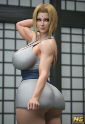 tsunade from naruto by hagiwara studio