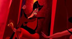 1boy 1girls 2025 2d 2d_animation accurate_art_style age_difference aladdin aladdin_(1992_disney_film) animated arabian arabian_female black_hair breasts chained_cuffs chained_wrists chains corruption dark-skinned_female dark-skinned_male dark_skin disney disney_princess edit edited evil_queen_jasmine female female_focus femsub fully_nude hallownkight2 harem_outfit human jafar male male_focus male_villain maledom medieval medium_breasts naked_female nipples_exposed nude older_male ponytail princess_jasmine pussy slave slave_girl tagme topless topless_female victorious_villain video wide_hips wine wine_glass younger_female