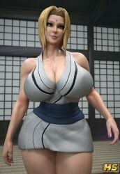tsunade from naruto by hagiwara studio
