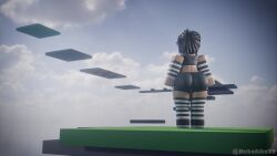 1futa 1girls 3d 3d_animation angie_(cappyadams) animated areolae ass audible_ejaculation blender blender_eevee breasts crop_top face_fucking faceless_futa female futa_on_female futanari lesbian nekoaiko3d nipples nude obby oral penis roblox robloxian self_upload shorter_than_30_seconds sound tagme thighhighs thighs video watermark