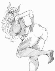 mount lady from boku no hero academia by rakusakugk