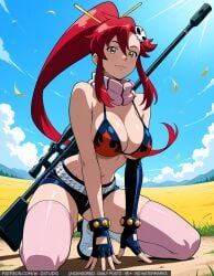 yoko littner from tengen toppa gurren lagann by wodstudio