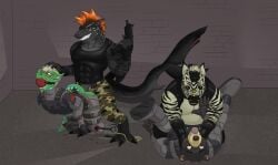 absurd_res anal anthro asphyxiation bad_end bear blood bodily_fluids celadon_vian defeated dragon equid equine fish forced gibbs_drunark gore gun hi_res imminent_death literaturabdsm male male/male mammal marine mythological_creature mythological_scalie mythology peril plains_zebra quagga quagga_(literaturabdsm) ranged_weapon rape recently_extinct_species scalie sex shark snuff stab_wound stabbed_through weapon zebra