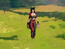 3d bewitching_thighs big_ass big_breasts red_hood_(swords_and_slippers) snow_white_(swords_and_slippers) swords_and_slippers tagme video