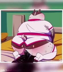 anal anal_sex animated anthro badgerclops cartoon_network chubby chubby_anthro chubby_male furry_male furry_only gay gay_sex lunarlegacy male male/male mao_mao:_heroes_of_pure_heart mario_(series) sheriff_mao_mao_mao small_top_big_bottom smaller_male sound tagme trashtoonz video voice_acted