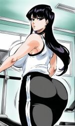 komi shouko from komi-san wa komyushou desu by cursed21miko