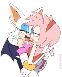 amy rose from sega by sooperman