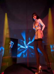 1girls 3d 3d_animation animated ass big_breasts bioshock bioshock_infinite black_hair busty dance dancing elizabeth_comstock female heels high_heels hourglass_figure large_breasts long_hair long_playtime long_video longer_than_2_minutes longer_than_30_seconds longer_than_3_minutes longer_than_4_minutes longer_than_5_minutes longer_than_one_minute lowres male_pov medium_breasts pov skinny slim standing stockings strip_club stripper stripper_pole stripping tagme thighhighs thighs vermicelli video virt-a-mate virtamate wide_hips