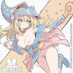 dark magician girl from yu-gi-oh! by soy-chan