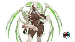 original original_character futa_fucks_femboys horny_capybara_studios 1futa 1futanari futanari futa_only futa_focus huge_cock cock penis dickgirl dick big_penis big_butt big_balls white_penis alien_humanoid humanoid humanoid_penis humanoid_genitalia mammal_humanoid mammal bones skeleton tanned tanned_skin tanned_futa high_heels smile smiley_face smirk smirking tagme video_games video_game_character
