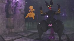 2026 3d_(artwork) alien anal anal_penetration anthro babidi ball_gag balls beerus black_latex clothing cross-eyed digital_media_(artwork) dildo dildo_in_ass dildo_insertion domestic_cat dragon_ball dragon_ball_super dungeon duo erection felid feline felis floating footwear footwear_only gag genitals gesture gimp_suit god_of_destruction gold_(metal) gold_jewelry green_eyes hairless hairless_cat hand_gesture hands_behind_head hi_res jewelry latex latex_clothing latex_skinsuit looking_pleasured majin majin_mark male mammal mostly_nude null_bulge object_in_ass oddo penetration penis relaxing riding_dildo sex_toy sex_toy_in_ass sex_toy_insertion shoes shoes_only skinsuit sphynx_(cat) thick_thighs tight_clothing v_sign yellow_body