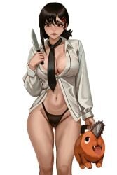 higashiyama kobeni from chainsaw man by akinoshi