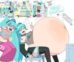 hatsune miku from vocaloid by dr-worm