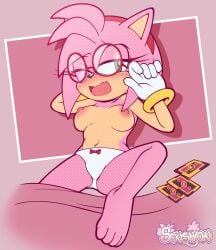 amy rose from sega by senshion