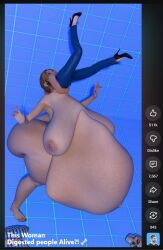 2girls 3d 3d_(artwork) ass belly big_ass big_belly big_boobs big_breasts big_butt bigger_female bigger_pred blonde blonde-haired_female blonde_female blonde_hair bones boobs breasts butt clothed clothed_female fat fat_female female_pred female_prey headfirst huge_belly large_ass large_boobs large_breasts large_butt larger_female larger_pred light-skinned_female light_skin mid-swallow mid_vore naked naked_female nude nude_female nudity shorter_female shorter_pred skull smaller_female smaller_prey soft_vore standing thick_thighs thighs unwilling_prey vore vore_belly weirderworkz willing_pred youtube zack_d._films