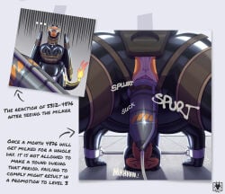 absurd_res anal anal_penetration bdsm bondage bound buttplug charizard clothing english_text erection eyes_closed feral forced forced_orgasm generation_1_pokemon genitals hi_res latex latex_clothing latex_skinsuit machine male milking_machine milking_machine_on_male n1k0 nintendo orgasm orgasm_face penetration penile penis_milking penis_milking_machine plug_(sex_toy) pokemon pokemon_(species) restraints sex_toy skinsuit solo spreader_bar submissive tail text tight_clothing