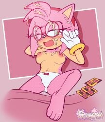 amy rose from sega by senshion