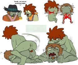 chicken wrangler (pvz) from plants vs zombies by consentacleez