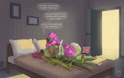 2025 3_toes absurd_res anthro areola artist_logo ass balls baroo baroo's_mother beak bed bedroom bedroom_sex big_areola big_balls big_breasts big_butt big_nipples big_penis black_balls black_claws bodily_fluids breasts breasts_on_chest cellphone claws colored cum cum_everywhere cum_on_balls cum_on_bed cum_on_butt cum_on_hand cum_on_tail cumshot dated dehydration dialogue digital_drawing_(artwork) digital_media_(artwork) dinosaur door doorway ejaculation electronics english_text feathered_dinosaur feathered_scalie feathers feet female furniture genital_fluids genitals green_body green_scales handjob hi_res huge_areola huge_breasts huge_cock humanoid_genitalia humanoid_penis impregnation incest_(lore) inside larger_female logo looking_at_genitalia looking_at_penis lying male male/female messy mother_(lore) mother_and_child_(lore) mother_and_son_(lore) motion_lines multicolored_body nipples nude nude_anthro nude_female nude_male on_back on_side open_mouth parent_(lore) parent_and_child_(lore) parent_and_son_(lore) paws penile penis phone prehistoric_species reptile saurischian scales scalie sex shaded size_difference smaller_male smartphone son_(lore) speech_bubble tail teeth text theropod thick_thighs toes tongue two_tone_body white_claws white_sclera wolfarion