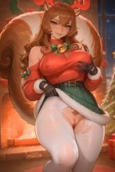 squirrel girl (marvel rivals) from christmas by penguih