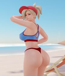 lifeguard mercy from overwatch by eroanimate