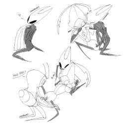 hornet (hollow knight) from hollow knight by chewedwires