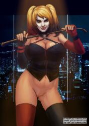 harley quinn from batman (series) by funeralwind