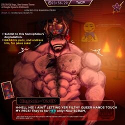 anonymous_male bara black_sclera chest_hair clothed demon dilf eternal_towers_of_hell gay hairy happy_trail internalized_homophobia juke's_towers_of_hell mature_male middle_aged_man nipple_play orgasm pov pov_hands pov_male pubic_hair red_skin reference_image roblox roblox_game robloxian sxqnl_(artist) tocp_(etoh) tower_of_cruel_punishment towerhuman_(jtoh) yellow_pupils