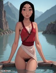 fa mulan from disney by kexonik