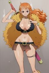 nami (one piece) from one piece by dreamoff