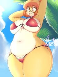 big_breasts breasts cleavage dvalincoffee female female_only furry furry_female furry_only huge_breasts tagme thick_thighs wide_hips