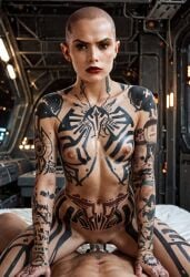 ai_generated cowgirl_position cum_in_pussy daisy_ridley jack mass_effect pov sex