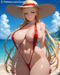 1girls ai_assisted ai_generated blonde_hair cammy_white coug cougwe stable_diffusion street_fighter street_fighter_6 tagme