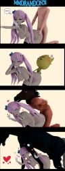 big_ass big_breasts blue_eyes hair_ornament hispanic_virtual_youtuber horse horse_penis horsecock indie_virtual_youtuber kyria_vtuber purple_hair twintails vtuber vtuberfanart