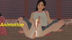 barefoot feet foot_fetish giantess haruka_tenou mmd stomping trample tramplefetish,